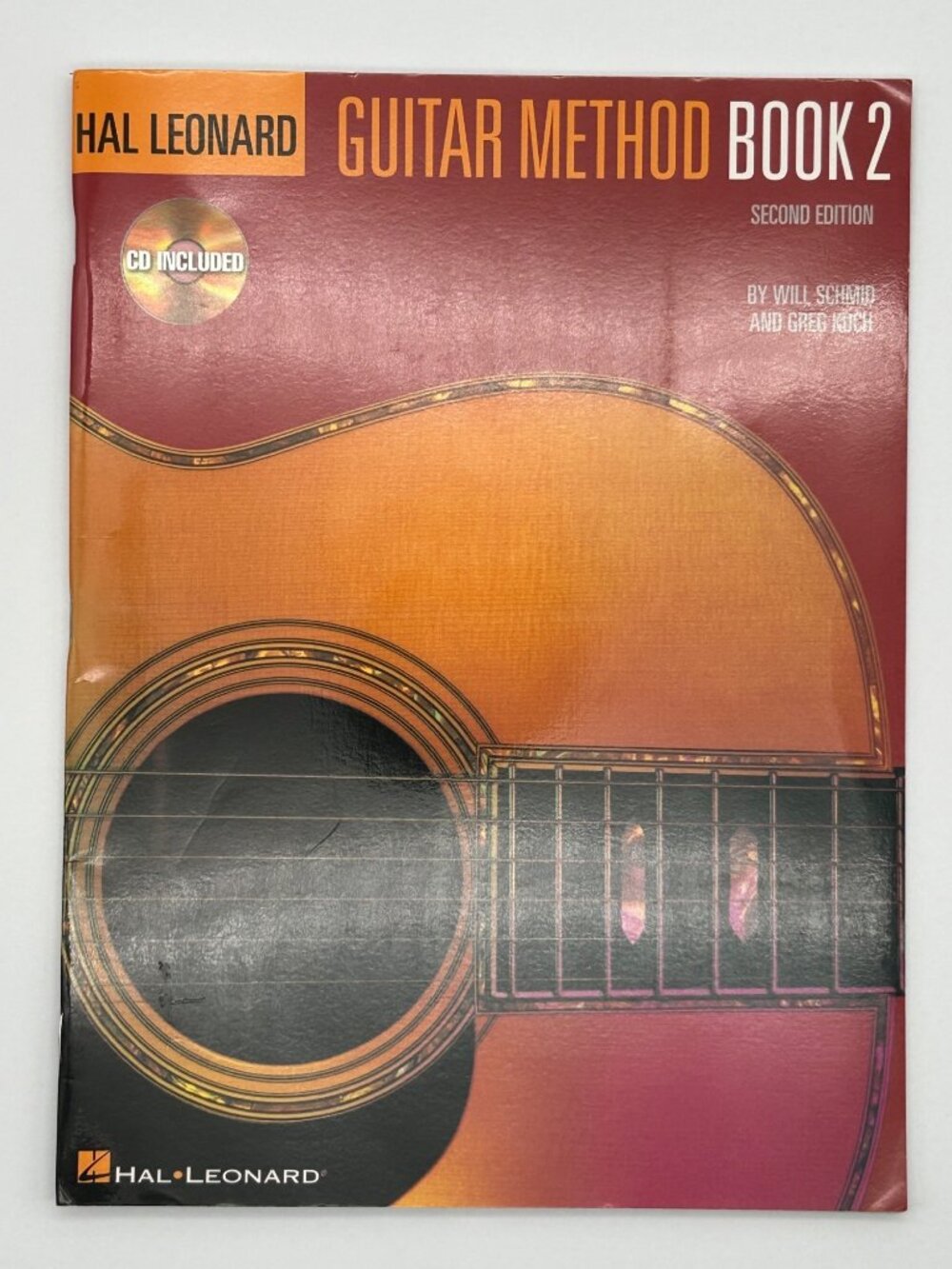 Hal Leonard Guitar Method Lesson Book 2 Second Edition Schmid Koch (No CD)